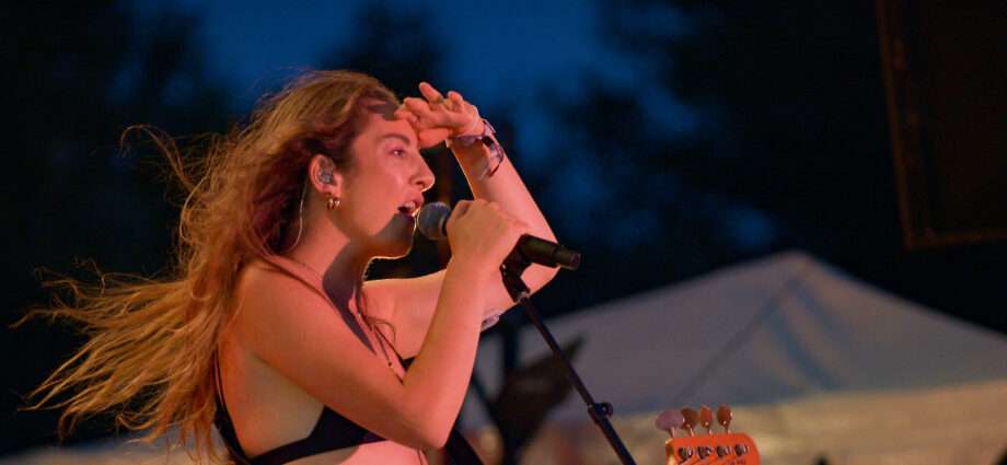 Haim live at Pitchfork