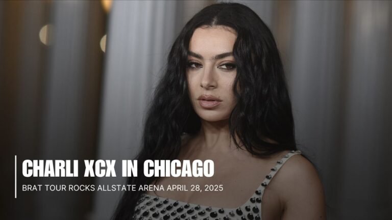 Charli XCX in Chicago Brat Tour Rocks Allstate Arena April 28, 2025¡