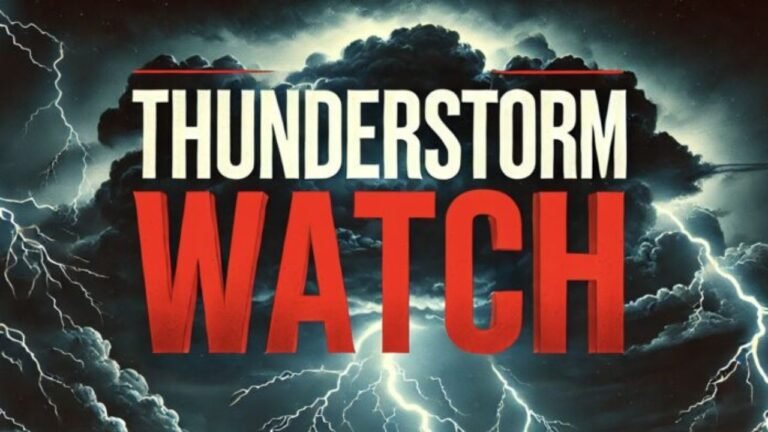 North Dakota Severe Thunderstorm Watch: 9 Counties Remain at Risk Through Early Monday
