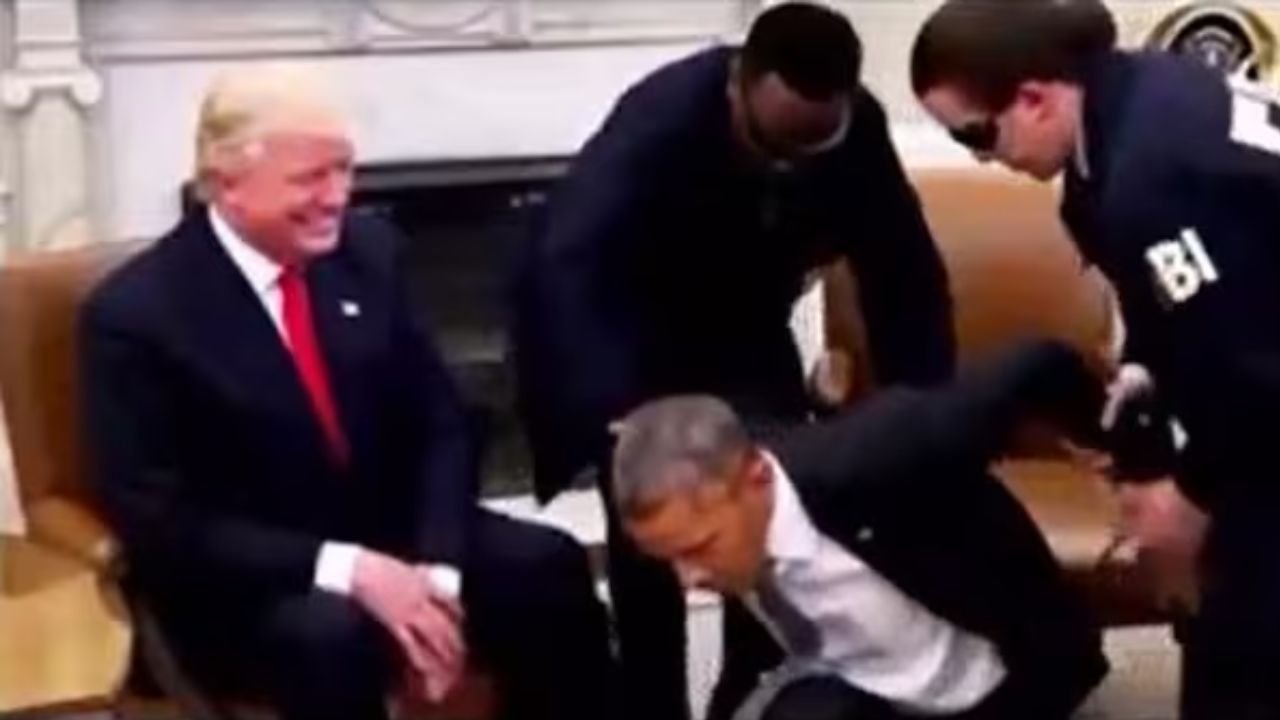 Trump Sparks Outrage With AI Video Depicting Obama’s Arrest in Oval Office