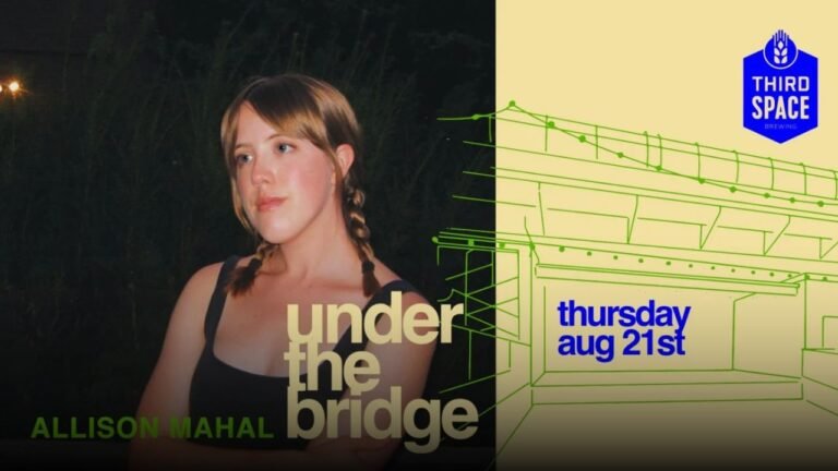 Allison Mahal to Perform at Third Space Brewing’s Under the Bridge Series