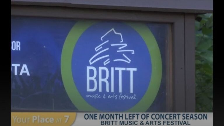 Britt Festival 2025 Summer Concert Season Nears Its Finale in Jacksonville