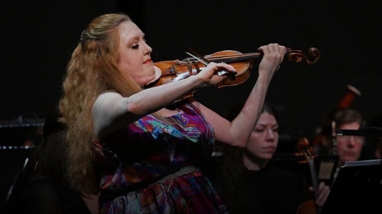 Rachel Barton Pine Stuns at Summermusik with Tuvan Throat-Singing, Silk Road Sounds
