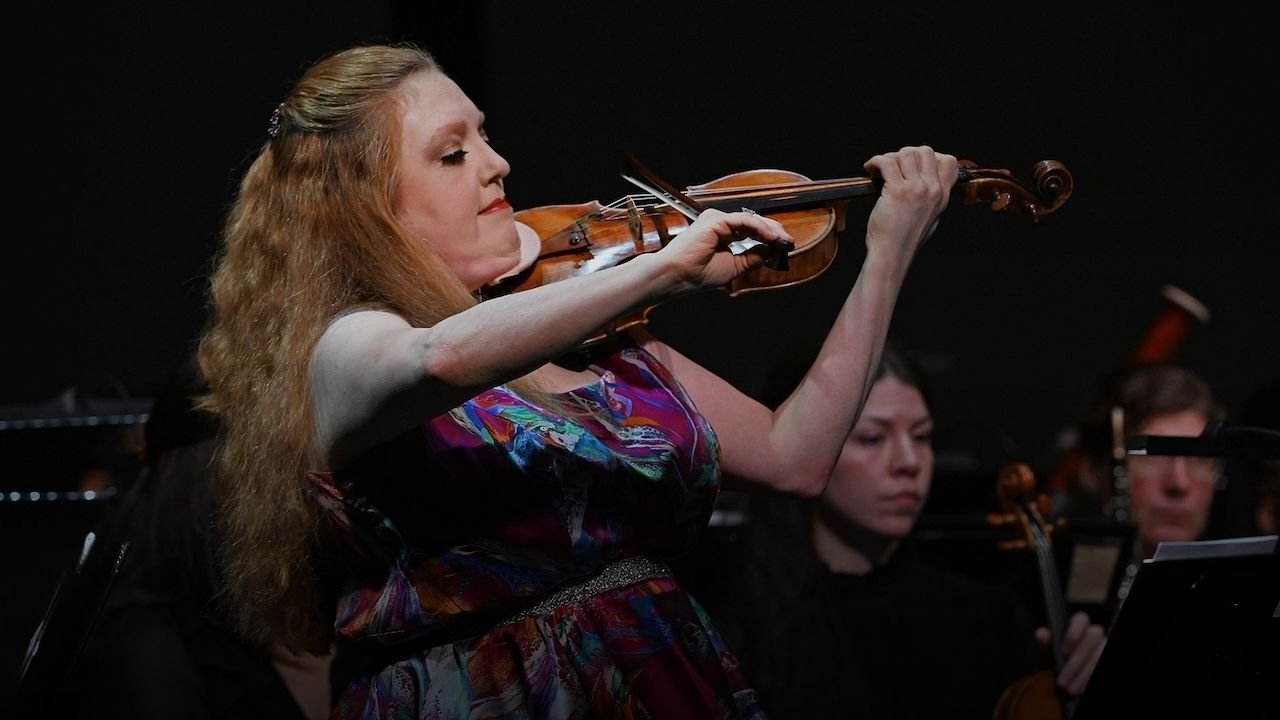 Rachel Barton Pine Stuns at Summermusik with Tuvan Throat-Singing, Silk Road Sounds