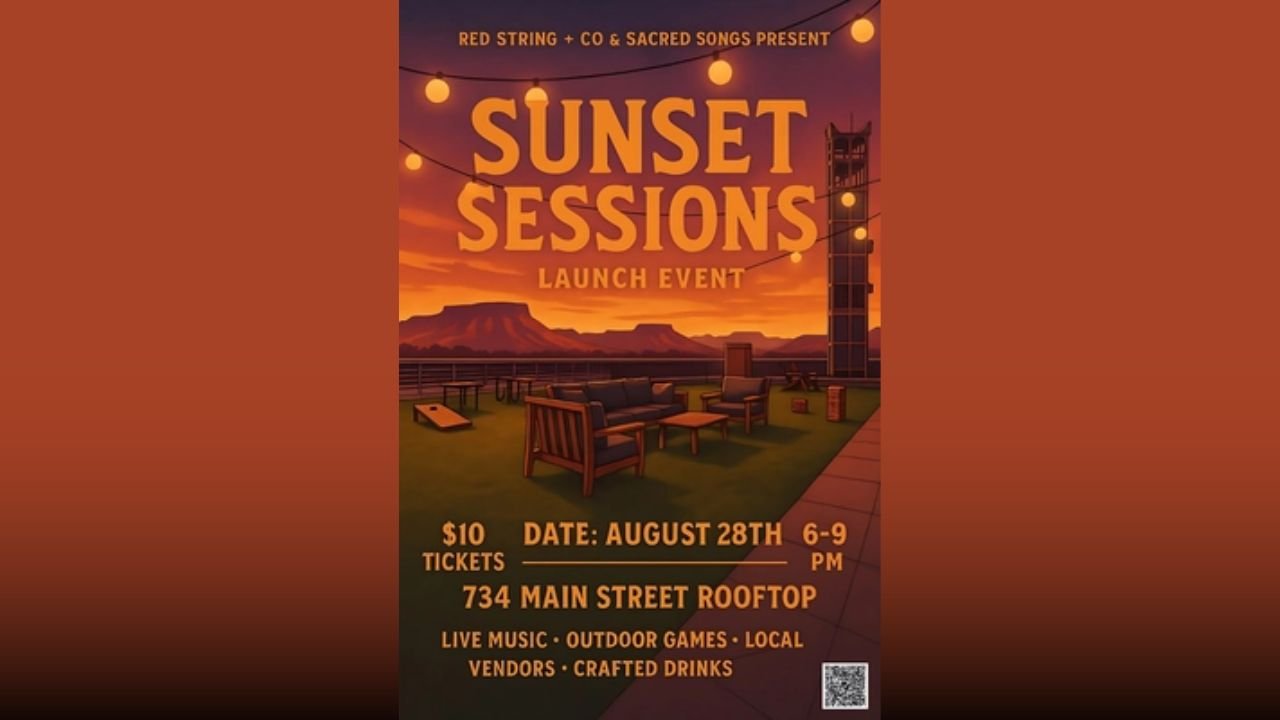 Sunset Sessions Rooftop Launch Brings Music, Games, and Golden Hour Views to Grand Junction