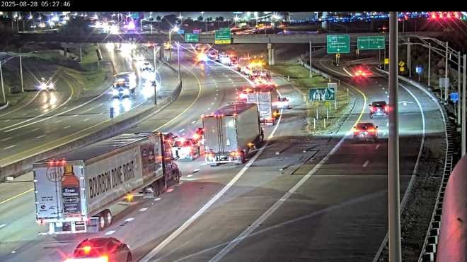 Woman Hospitalized After Shooting Shuts Down Interstate 65 in Louisville