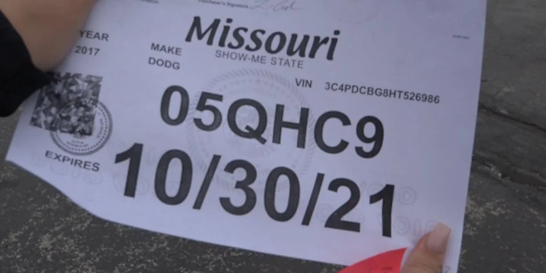 Missouri Passes New Law to Eliminate Temporary Tags, But Change Won’t Take Effect Until 2026