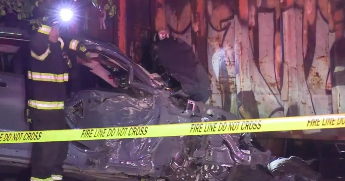 Driver Hospitalized After Train Strikes Truck in Glenview