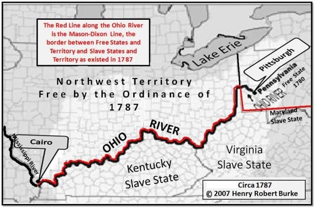 Did You Know? Part of Kentucky’s Border Lies North of the Ohio River