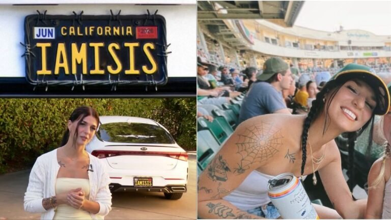 California DMV Revokes Woman’s ‘IAMISIS’ License Plate, Sparking Debate Over Free Speech and Safety