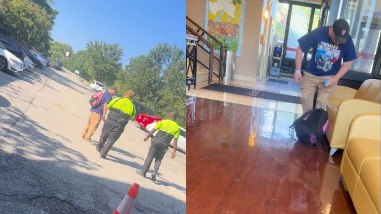 Kentucky Facility Incident: Man Uses Racist Slurs Against Security Before Storming Out