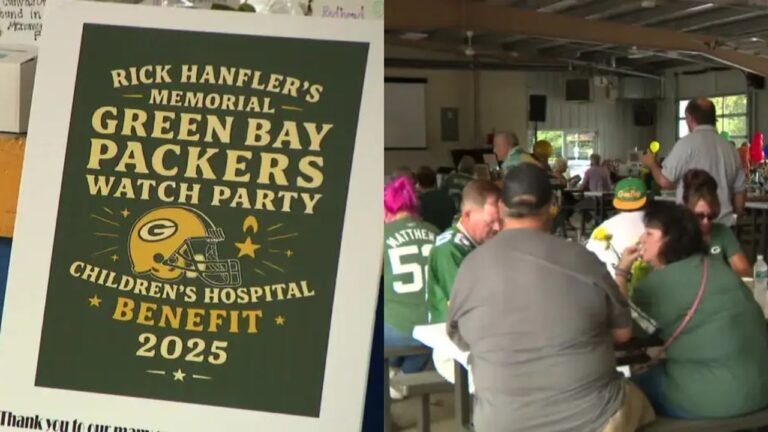 Packers Watch Party in Waukesha Honors Late Fan, Raises Funds for Children’s Wisconsin