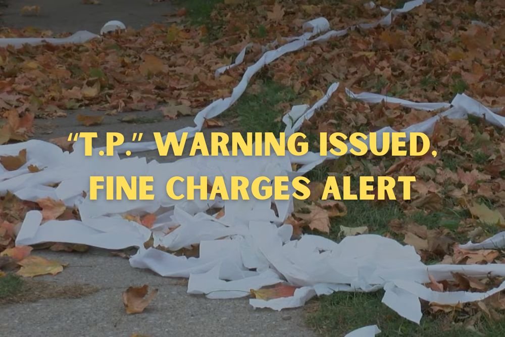 Jesup Police Ban “T.P.” Tradition, Warn of Fines and Charges