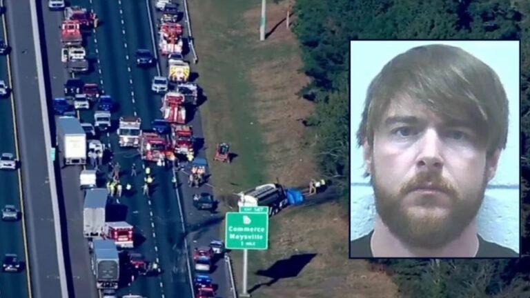 'Engulfed in Flames': Georgia Semitruck Driver Charged After Fiery Crash Kills 8, Including 5 Children