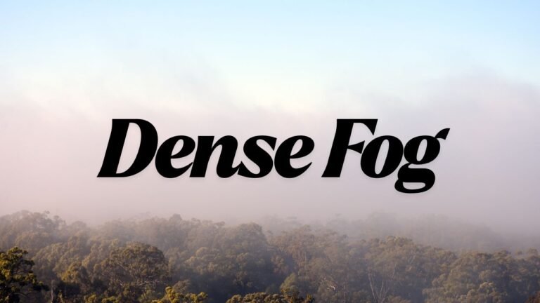 Mississippi Weather Alert: Dense Fog Blankets Jackson Area as Scattered Showers Move Through