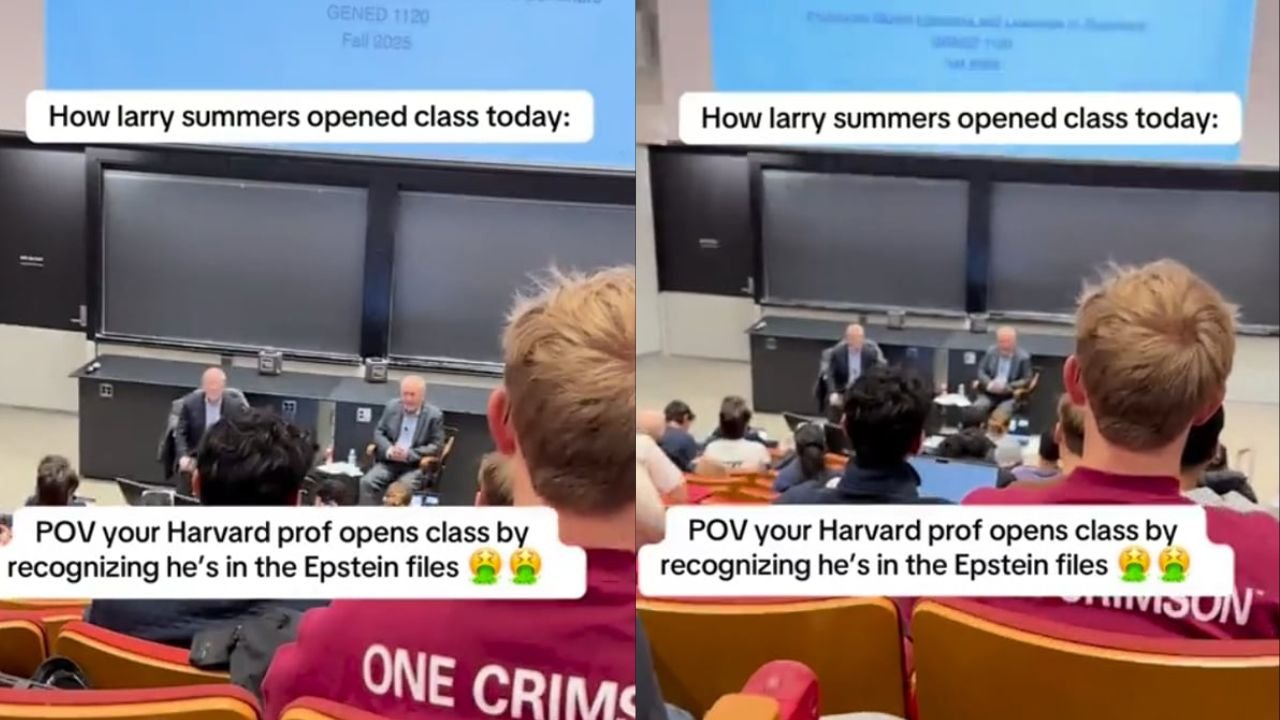Harvard Students Furious After Professor Confronts Epstein Emails in Class and Tries to “Move On”: ‘What a Joke He Is’