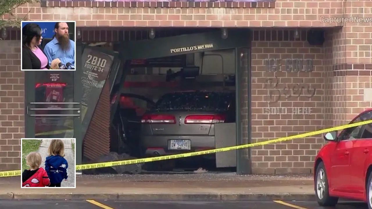 Illinois Police Say No Charges for Driver Who Killed 2-Year-Old at Portillo’s After Mistakenly Hitting Gas Instead of Brake