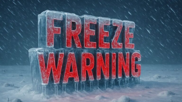 North Carolina Weather Alert: Freeze Warning Likely as Temperatures Plunge Early Next Week