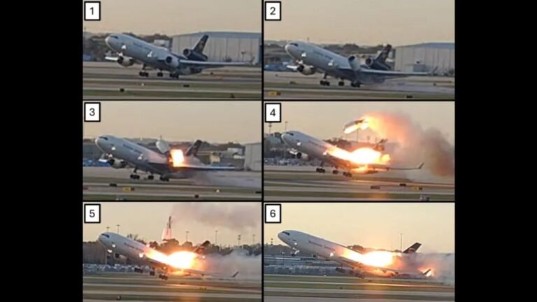 UPS Grounding Entire MD-11 Fleet After Deadly Louisville Crash Could Extend Through Peak Holiday Delivery Season