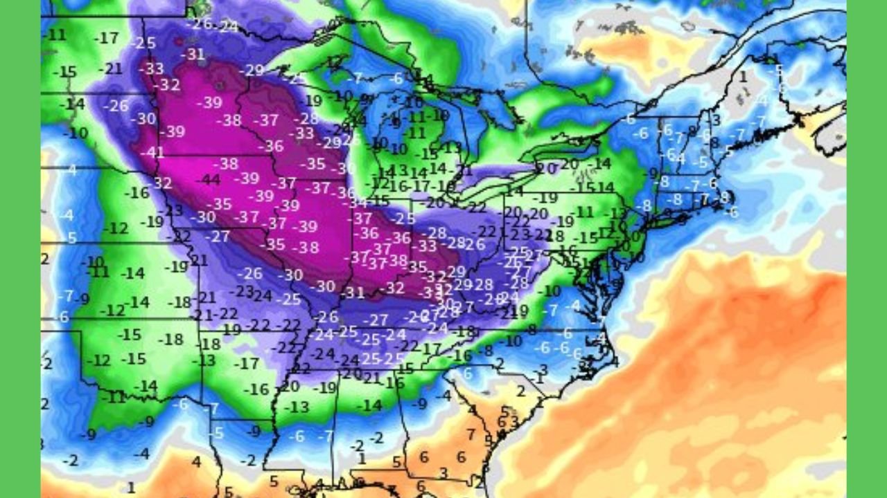 Arctic Blast to Hit Virginia, Maryland, and Washington D.C. as Weekend Storm Brings Snow and Temperatures 20–30 Degrees Below Normal Across the Mid-Atlantic