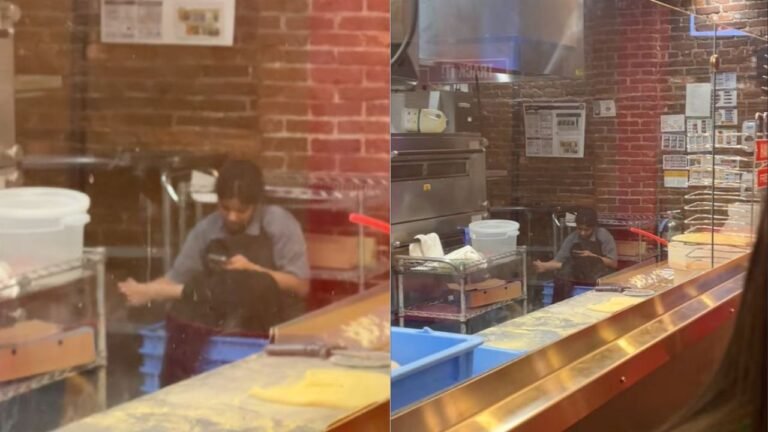 California Domino’s Employee Sparks Outrage After Being Filmed Barefoot and Touching Feet Behind Counter