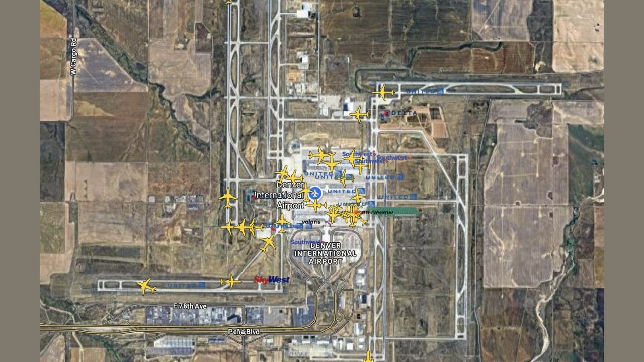 Colorado Wind Storm Causes Massive Flight Delays at Denver International Airport as Gusts Exceed 100 mph