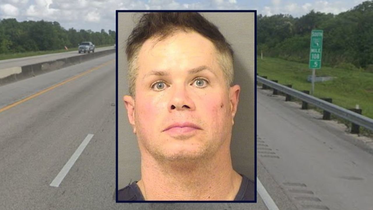 Florida Man Charged After Waiting on Highway to Follow Ex-Girlfriend 42 Miles While Trying to Run Her Off the Road, Police Say