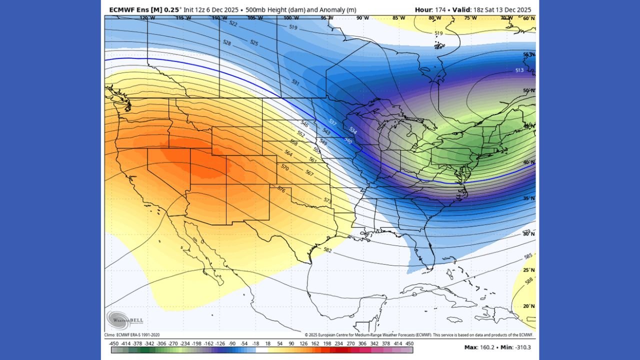 Kentucky Braces for Powerful Arctic Blast Next Weekend as Models Show Deep Freeze Spreading Across the Eastern U.S.