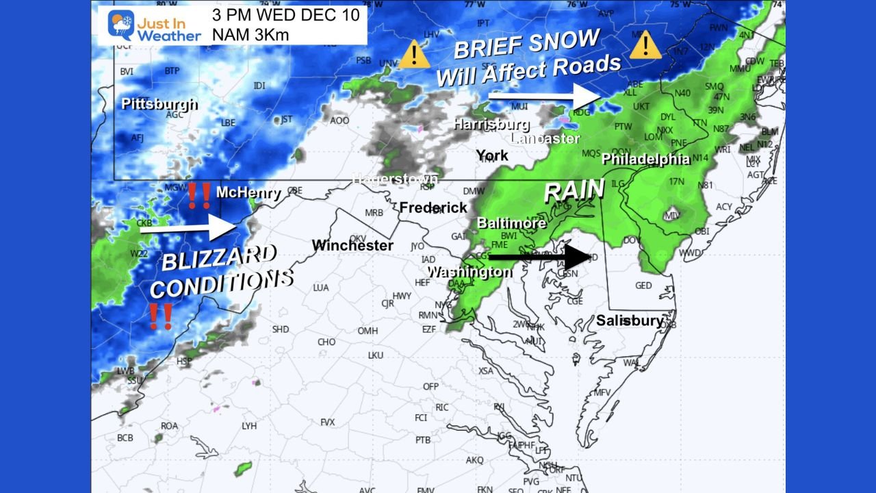 Maryland, Pennsylvania, and West Virginia Bracing for Dangerous Wednesday Storm With Blizzard Conditions, High Winds, and Travel Hazards Across the Region