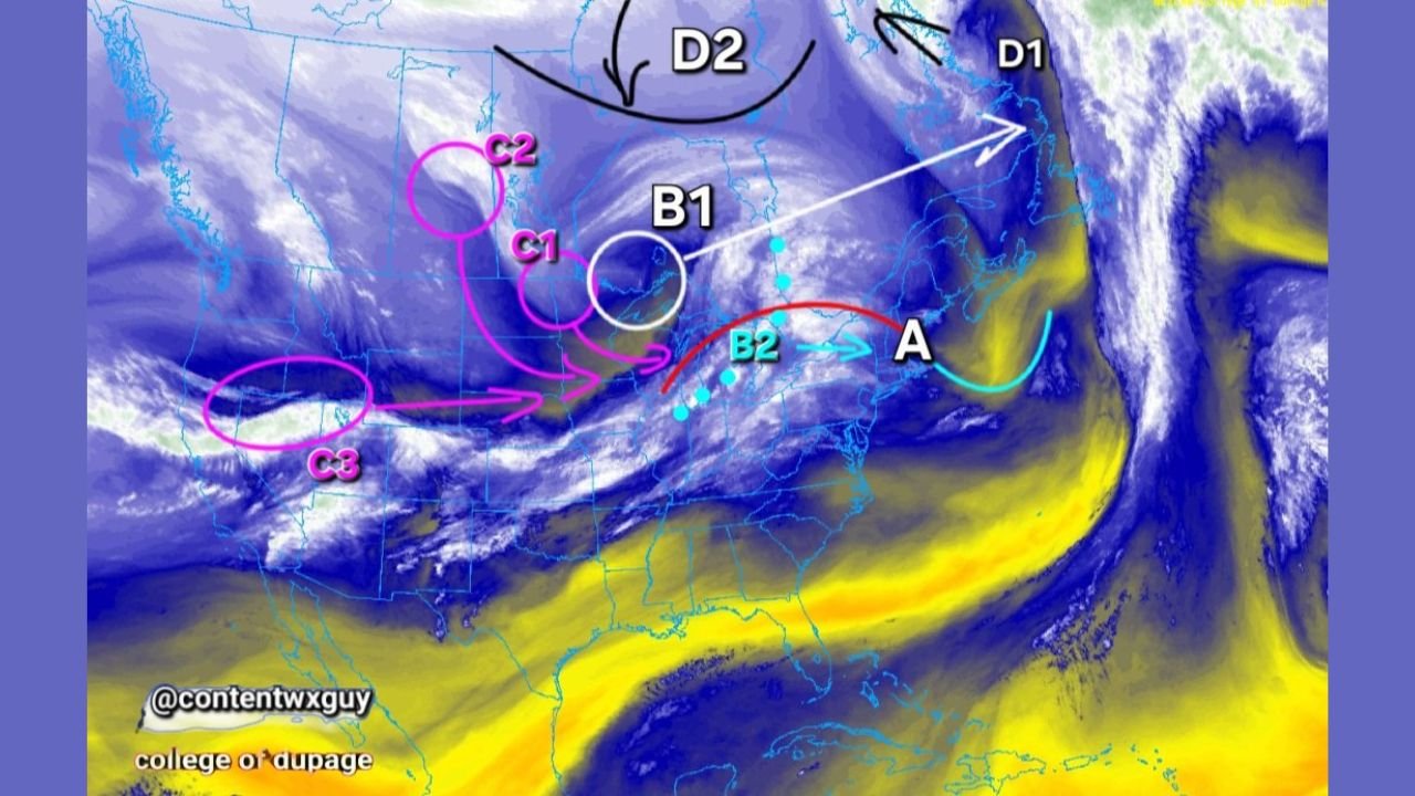Massachusetts, New York and Pennsylvania Face Quick-Hitting Alberta Clipper Tuesday With Snow and White Christmas Potential