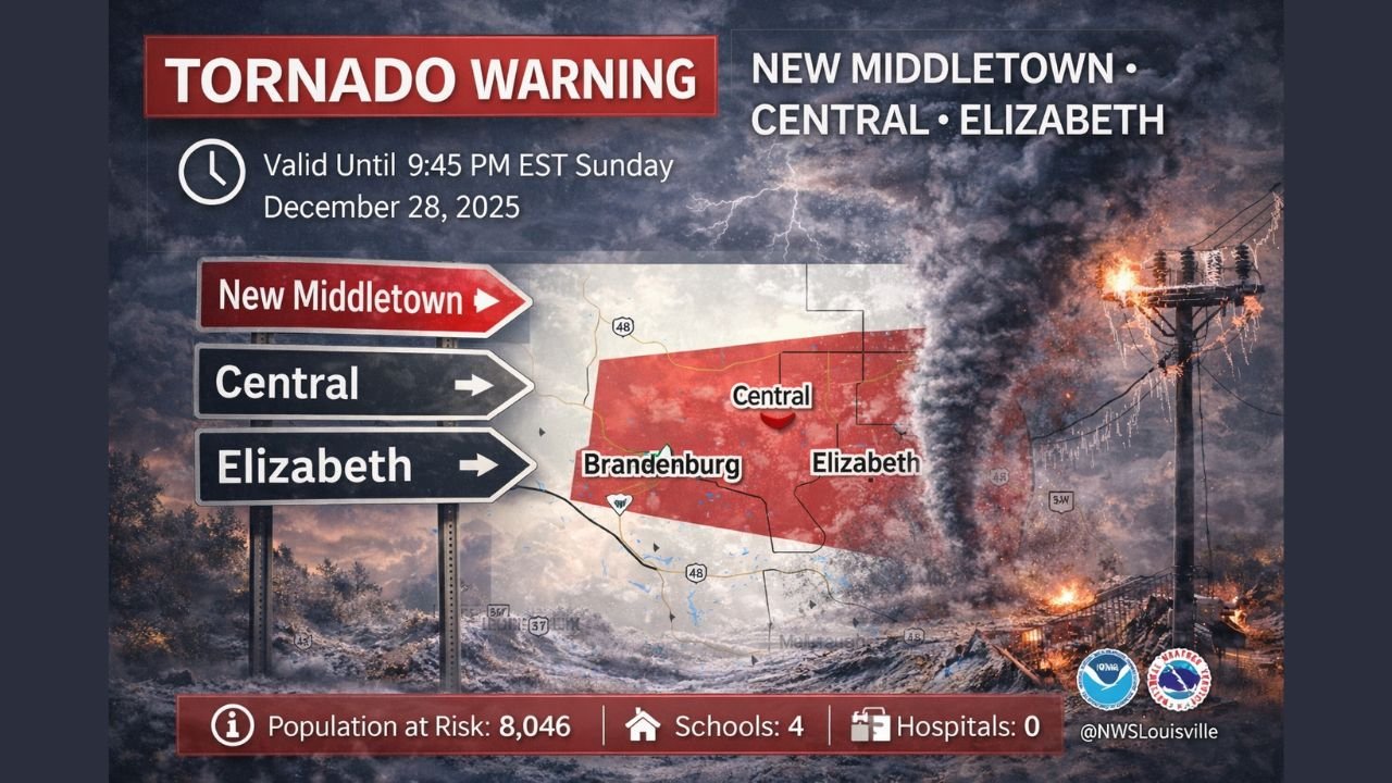 Midwest Storm System Threatens Wisconsin, Michigan, Indiana, and Kentucky With Heavy Snow, Ice, and Tornadoes From Sunday Into Monday