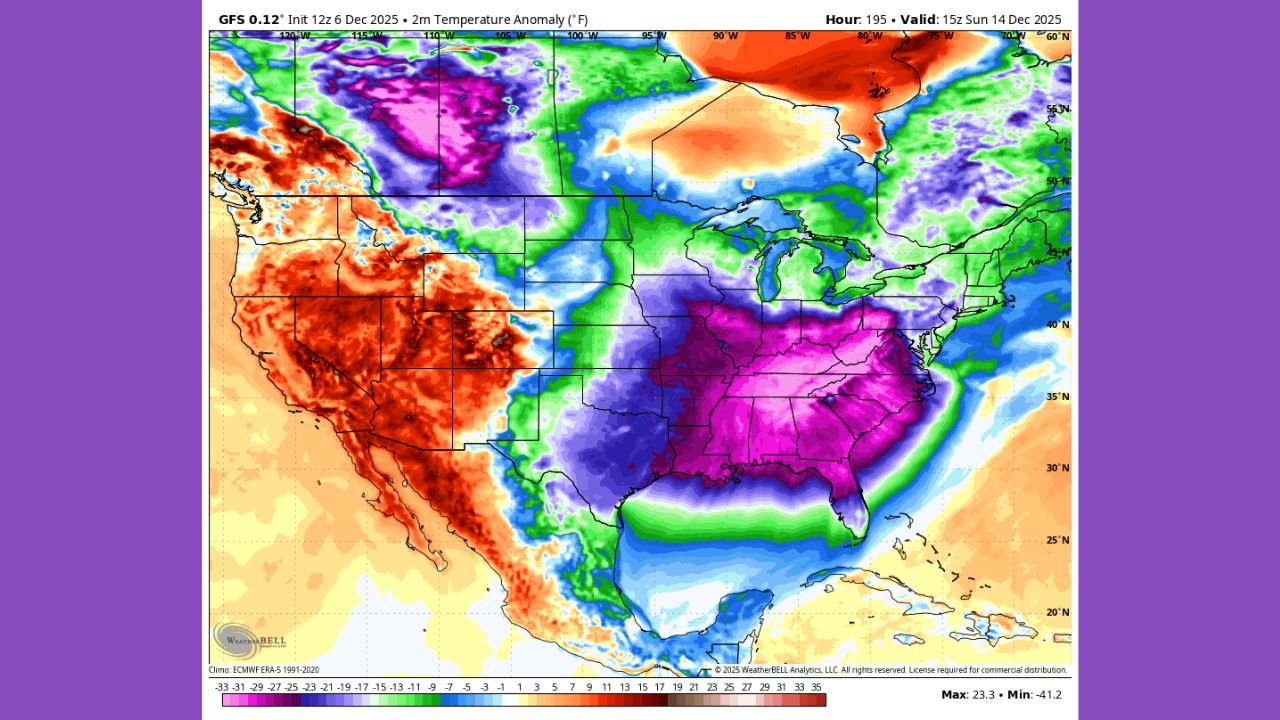 Models Show Kentucky at the Heart of a Dangerous Arctic Blast Next Weekend as Extreme Cold Targets the Mid-South