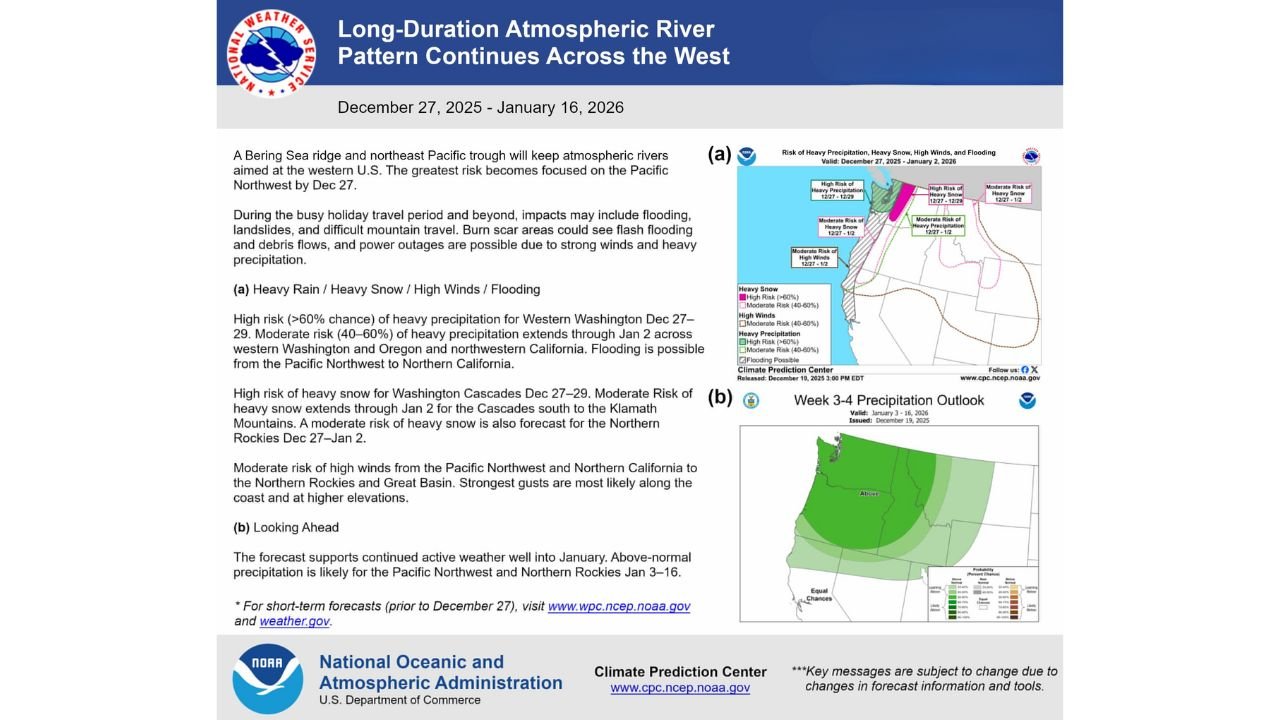 New York, Massachusetts, and Pennsylvania Brace for Quick-Hitting Alberta Clipper Bringing Snow Tuesday With White Christmas Potential