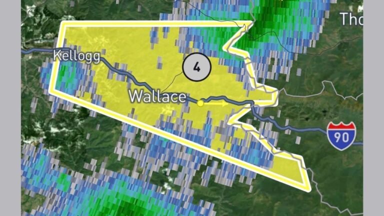 Rare December PDS Thunderstorm Warning Issued in Idaho as Storm Produces Destructive 80 mph Winds
