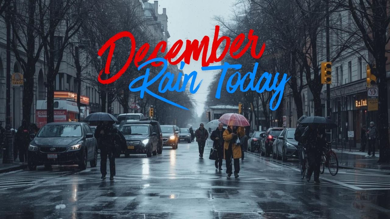 Rhode Island Braces for Cold December Rain Today With Overnight Freeze and Early-Saturday Snow Chance