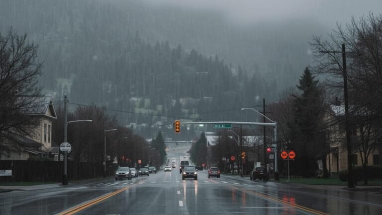 Steady Pacific Rain Targets Boise as Treasure Valley Heads Into a Mild but Wet December Weekend