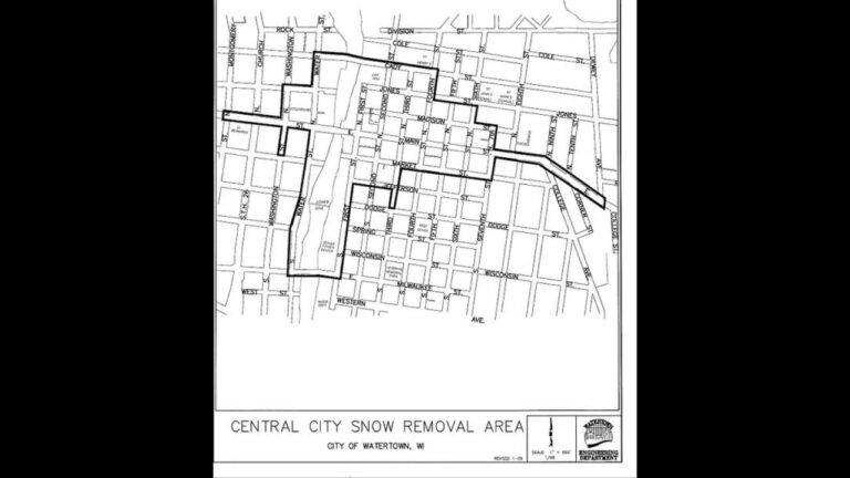 Watertown, Wisconsin Declares 48-Hour Snow Emergency for Business District as Cleanup Begins