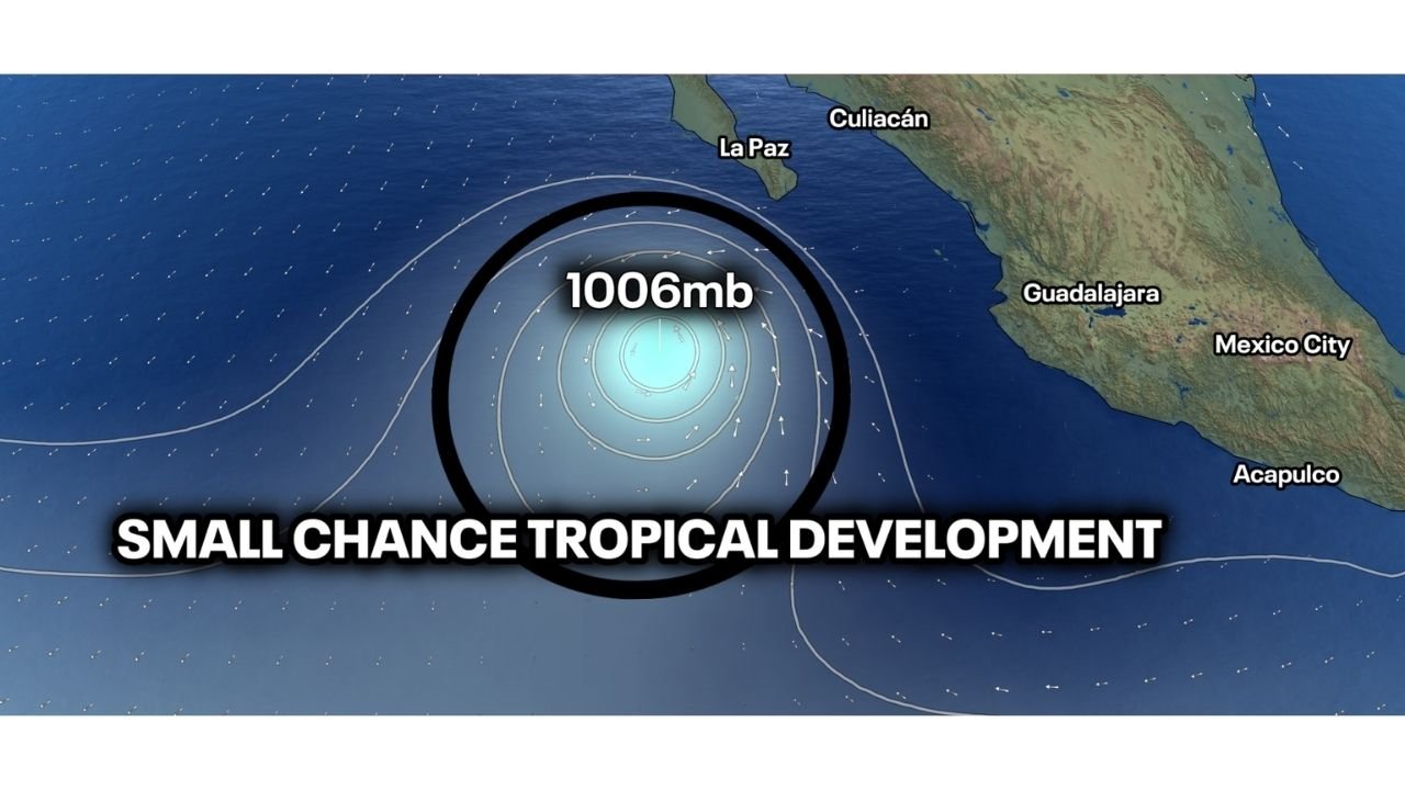 Baja California Sur, Sinaloa, Jalisco, and Guerrero Face Rare January Tropical Development Signal Off Mexico’s Pacific Coas
