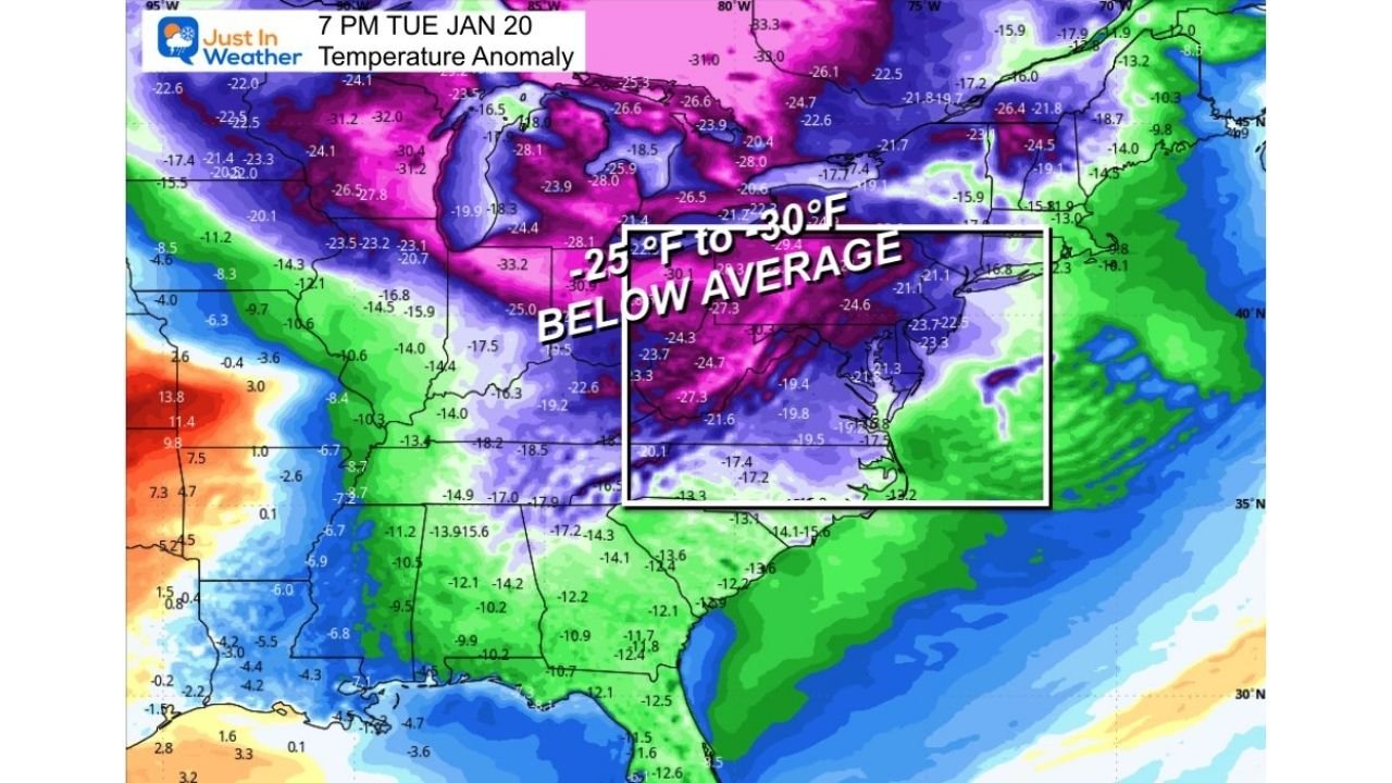 Deep Freeze Targets Great Lakes, Pennsylvania, Maryland, and Northeast as Arctic Air Pushes Temperatures 25–30°F Below Normal