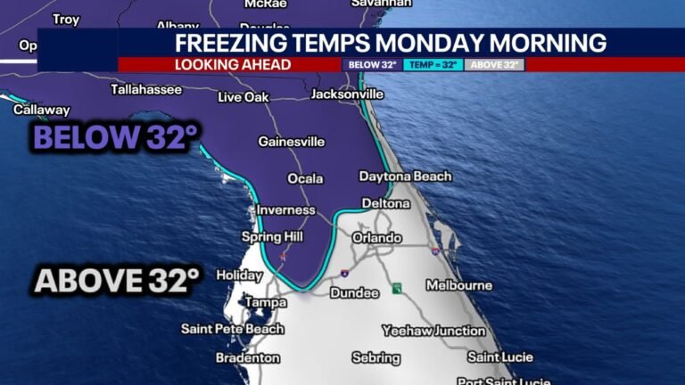 Florida, Georgia, and the Southeast Brace for Another Arctic Cold Front as Sub-Freezing Temperatures Return Early Next Week