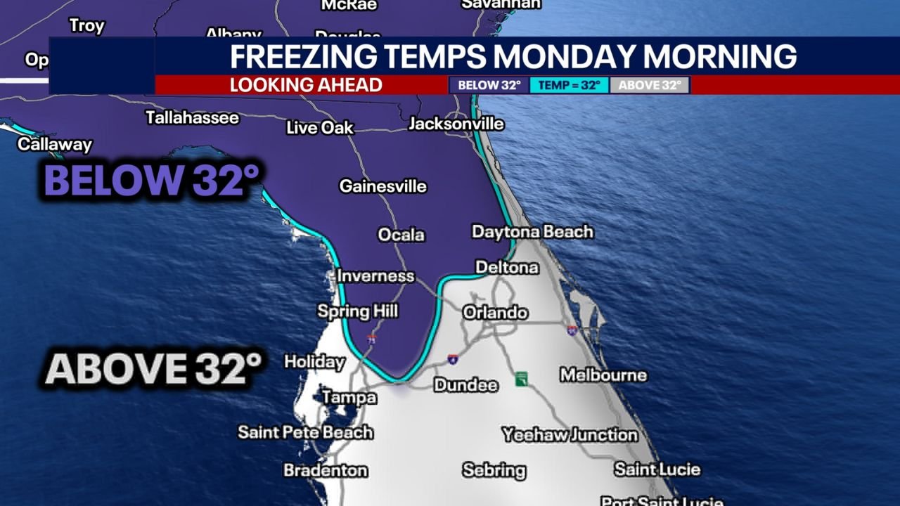 Florida, Georgia, and the Southeast Brace for Another Arctic Cold Front as Sub-Freezing Temperatures Return Early Next Week