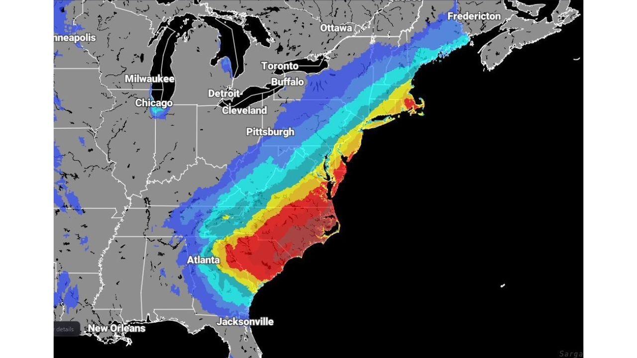 Georgia, South Carolina, North Carolina, Virginia, Maryland, and New England Face Growing Winter Storm Threat as Bomb Cyclone Signals Possible Blizzard Conditions