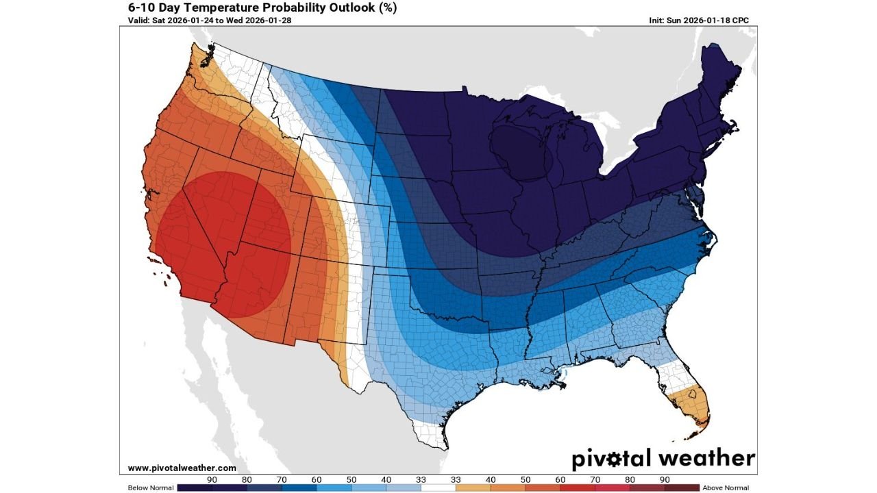 Illinois, Michigan, Minnesota, Ohio and New York Brace for Most Brutal Cold of Winter as Major Storm Threat Builds Nationwide