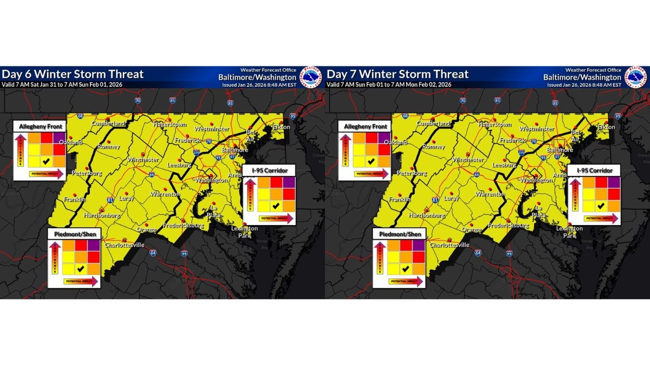 Mid-Atlantic and Northeast on Alert as Virginia, Maryland, New Jersey, New York, and New England Track Potential Weekend Nor’easter