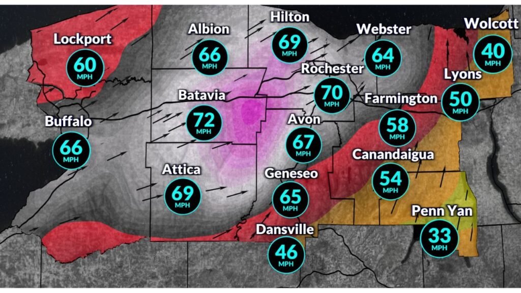 Powerful Cold Front May Trigger Brief but Dangerous 60–70 MPH Wind ...