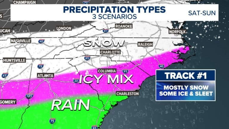 Texas, Oklahoma, Arkansas, Tennessee and Carolinas Brace for High-Impact Winter Storm With Snow, Ice and Dangerous Cold