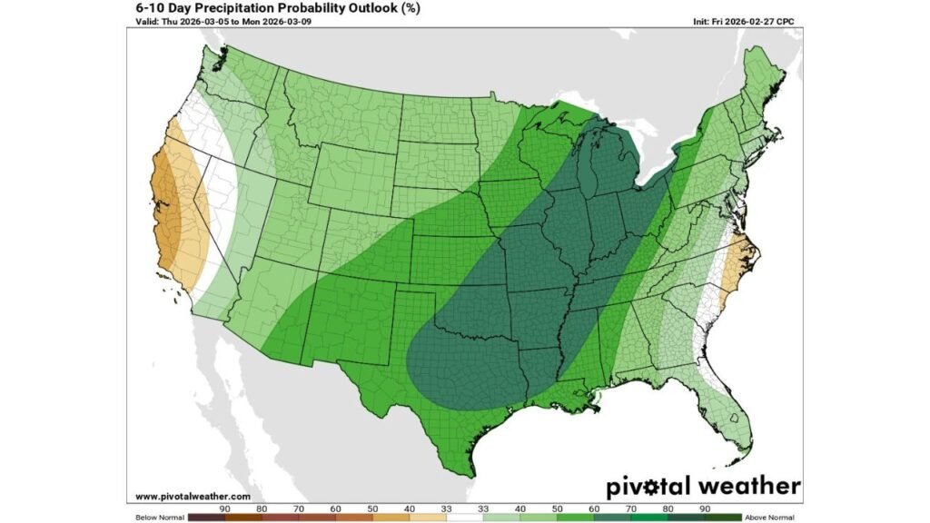 Active Jet Stream Pattern to Bring Severe Storms from Texas to Ohio ...