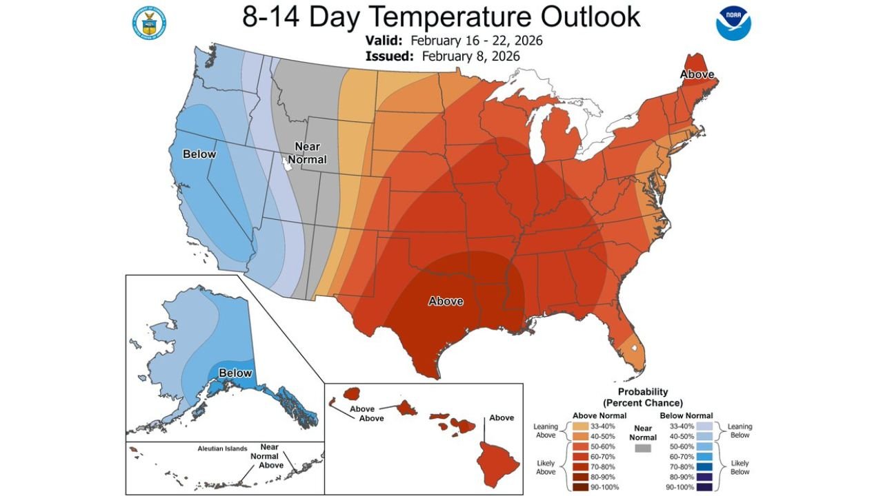 Alabama and the Deep South Head Into Warmest Week of 2026 So Far With No Snow or Severe Weather Threats