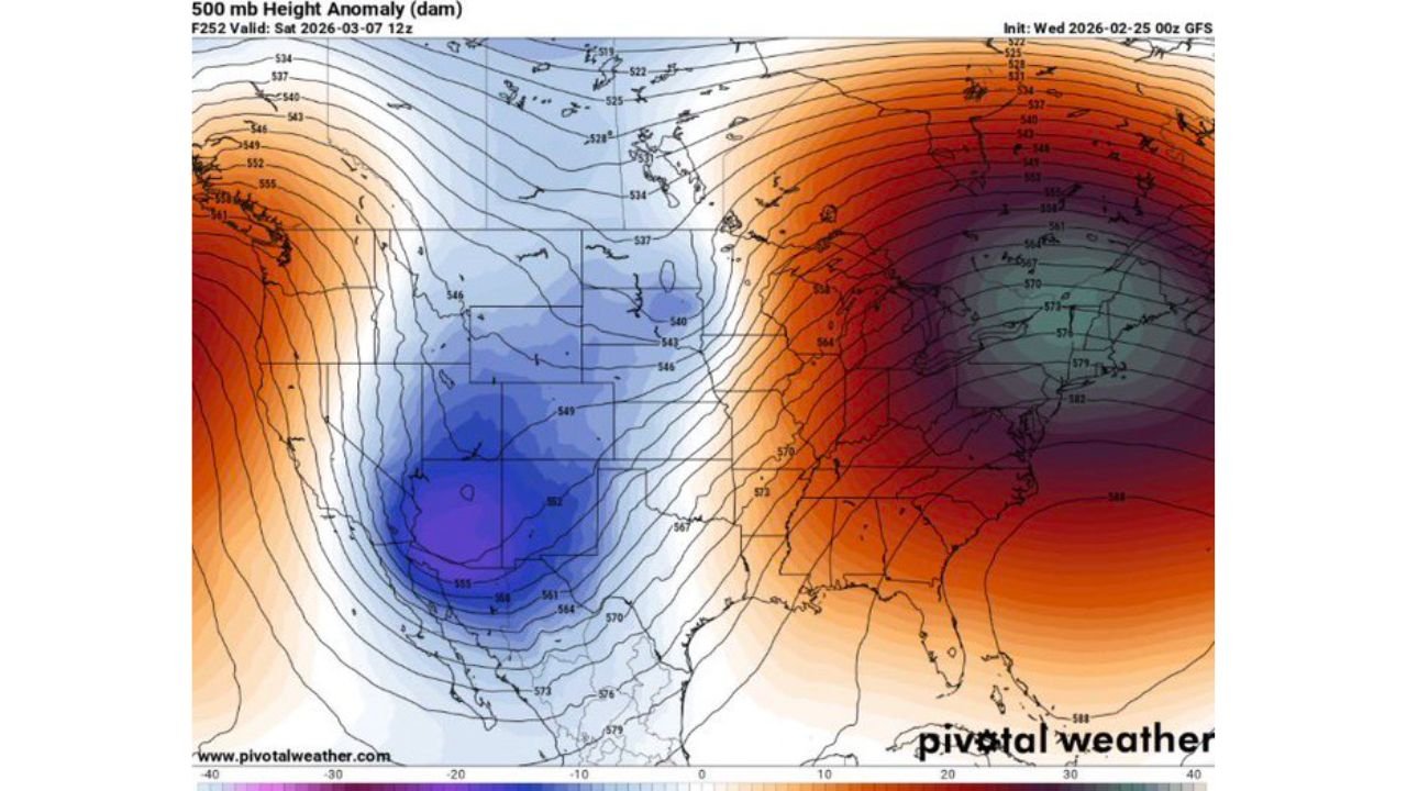 Arkansas to Ohio Valley in Focus as Early–Mid March Pattern Shift Signals Heavy Rain and Possible Severe Thunderstorms