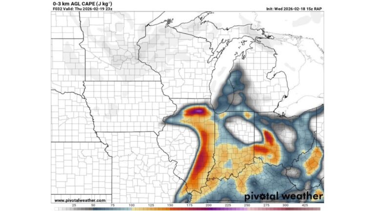 Illinois Severe Weather Threat Builds Thursday: Eastern Illinois Into Indiana Faces Stronger Risk While Northern Illinois Could See Triple-Point Surprise